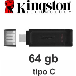 MEMORIA USB-C 64 GB tipo C...