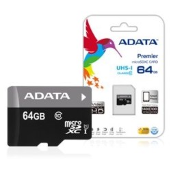 Memoria MICRO SD 64 GB + SD...